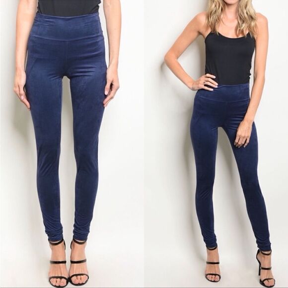 Faux Suede Leggings - Picture 6 of 13